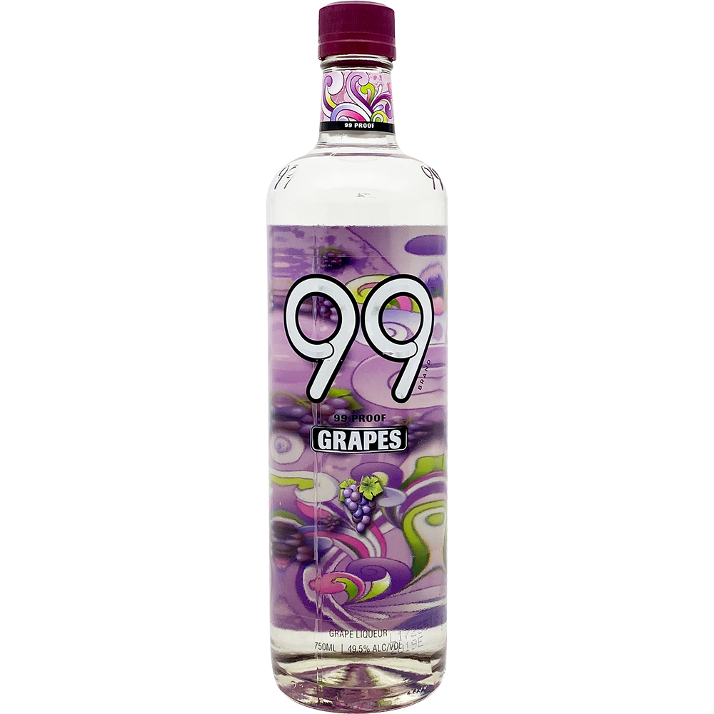 99 Grapes Schnapps 750ml Glass_bottle Liquor Liqueur Drinkun.com