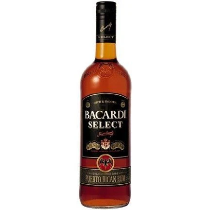 Bacardi Select Rum 750ml Glass_bottle Liquor Rum Drinkun.com