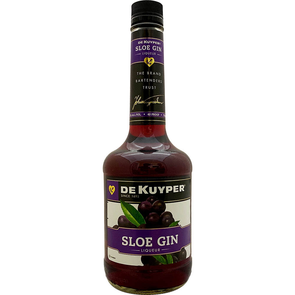 DeKuyper Sloe Gin Liqueur 750ml Glass_bottle Liquor Liqueur Drinkun.com