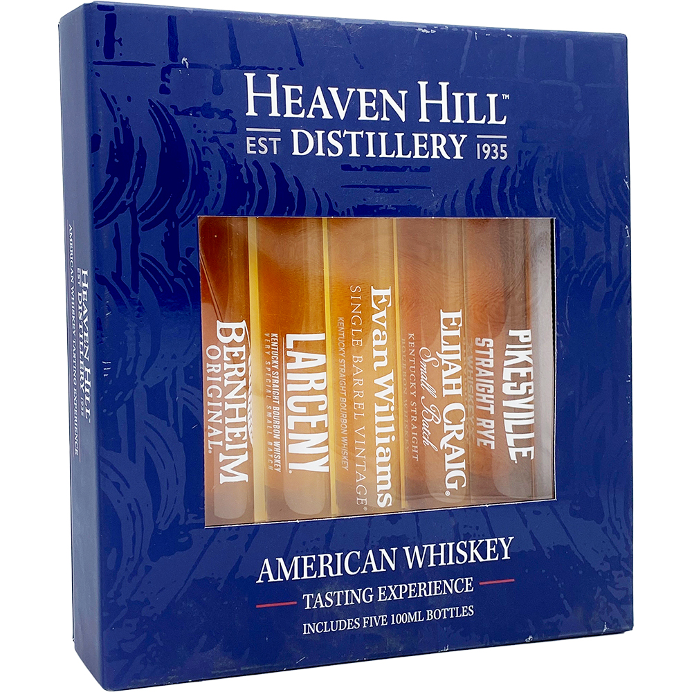 Heaven Hill Distillery American Whiskey Tasting Experience Gift Pack 500ml Glass_bottle Liquor Gift Set Drinkun.com