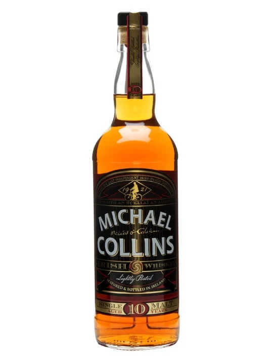 Michael Collins Single Blended Irish Whiskey 10 Year 750ml Glass_bottle Liquor Blended Irish Whiskey Drinkun.com