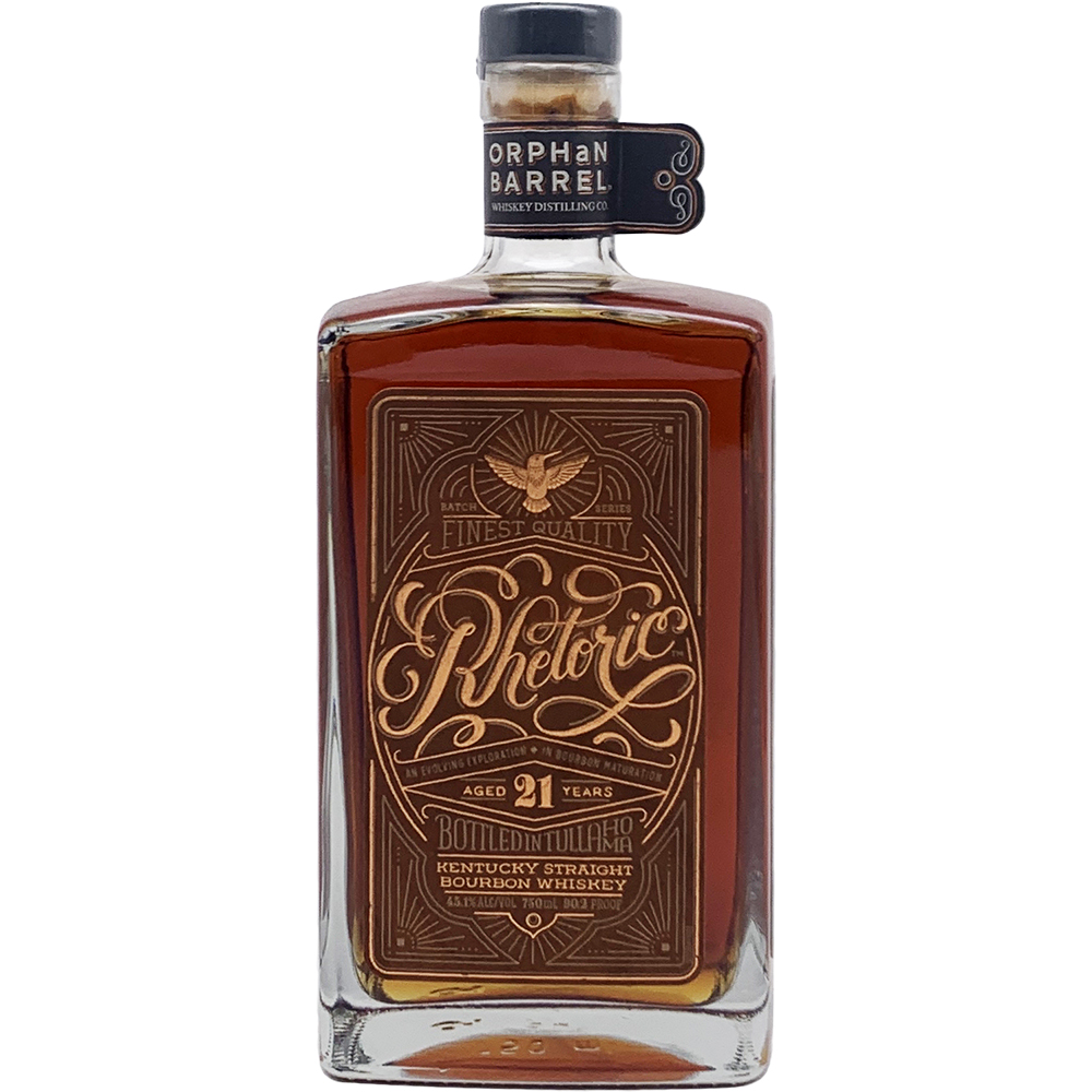 Orphan Barrel Rhetoric Kentucky Bourbon Whiskey 21 Year 750ml Glass_bottle Liquor Bourbon Whiskey Drinkun.com