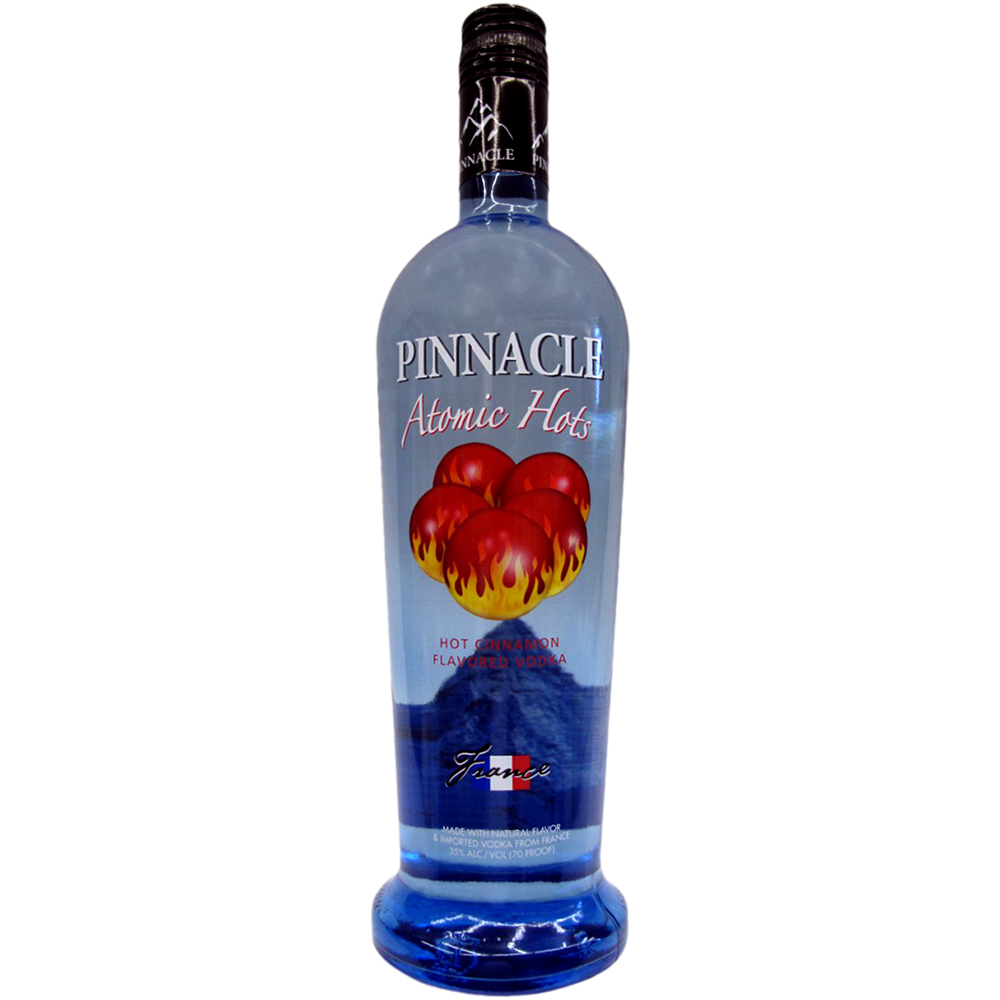 Pinnacle Atomic Hots Vodka 750ml Glass_bottle Liquor Vodka - Flavored Drinkun.com