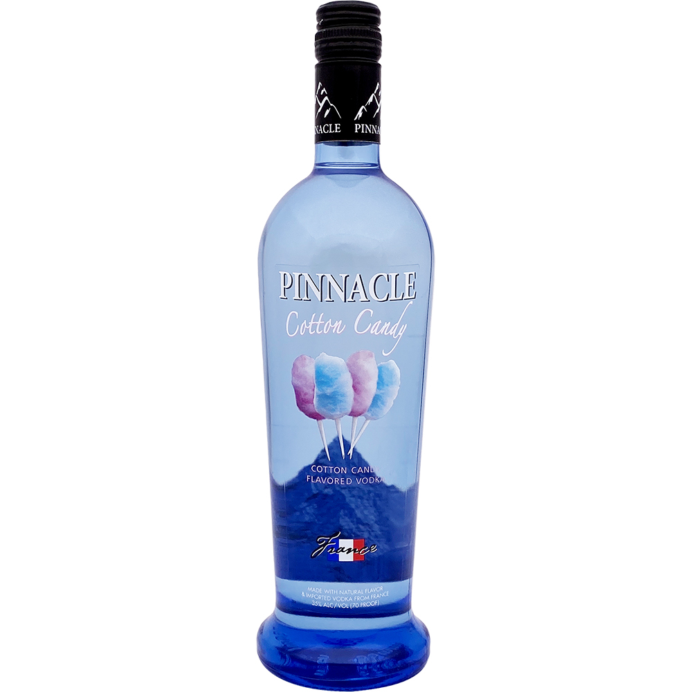 Pinnacle Cotton Candy Vodka 750ml Glass_bottle Liquor Vodka - Flavored Drinkun.com