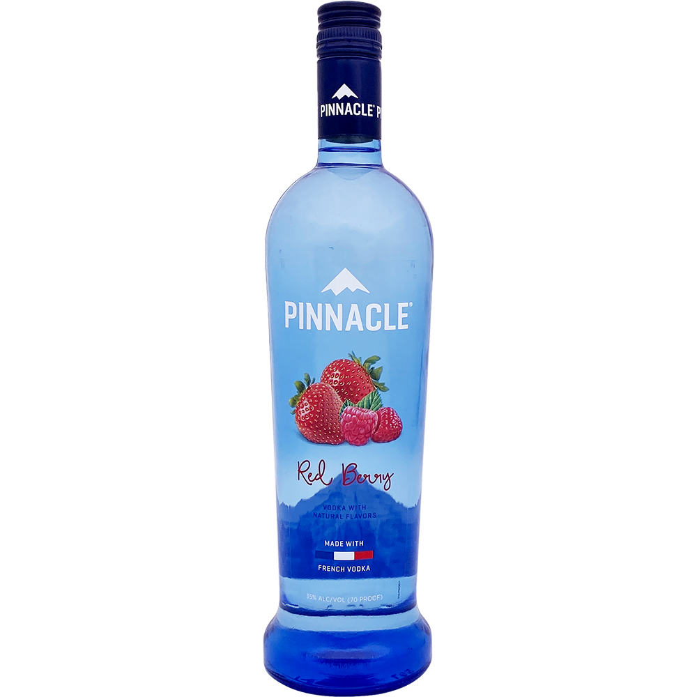 Pinnacle Red Berry Vodka 750ml Glass_bottle Liquor Vodka - Flavored Drinkun.com