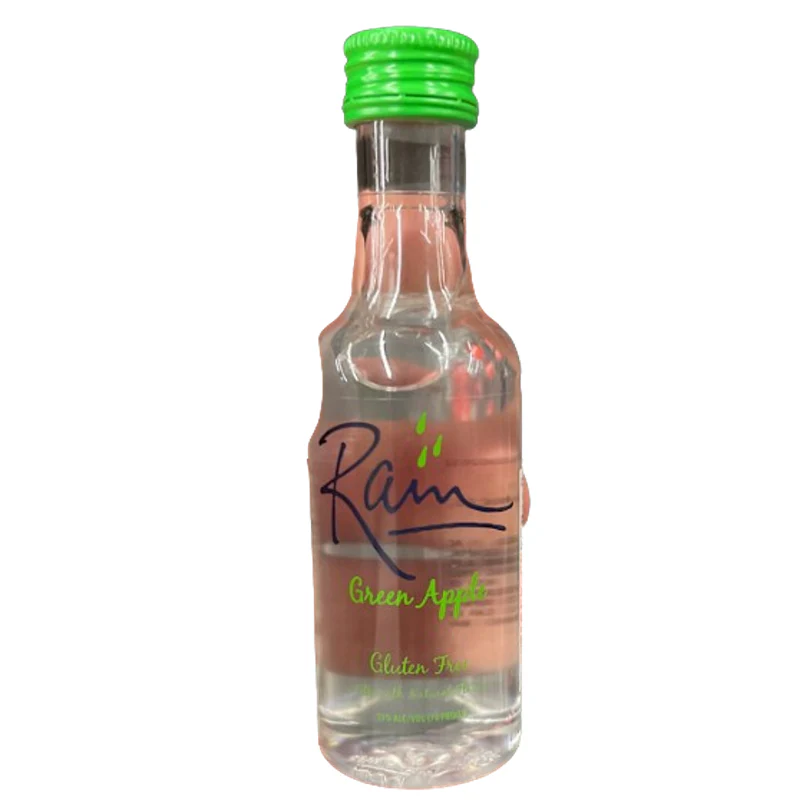 Rain Green Apple Vodka 50ml Plastic_bottle Liquor Vodka - Flavored Drinkun.com