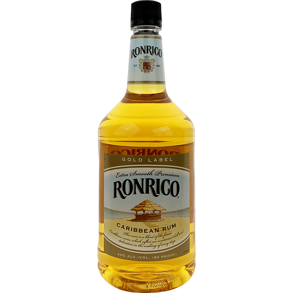 Ronrico Gold Rum 1.75l Plastic_bottle Liquor Rum Gold Rum Drinkun.com
