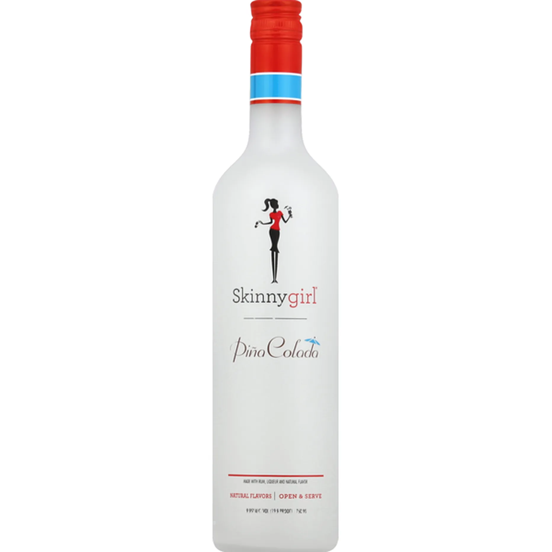 Skinnygirl Pina Colada 750ml Glass_bottle Liquor Alcoholic Cocktails Drinkun.com
