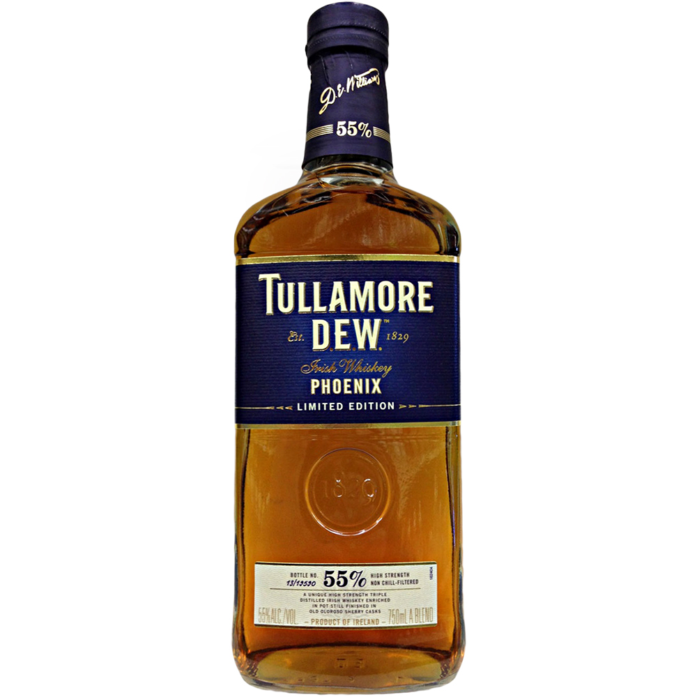 Tullamore Dew Phoenix Limited Edition Irish Whiskey 750ml Glass_bottle Liquor Irish Whiskey Drinkun.com