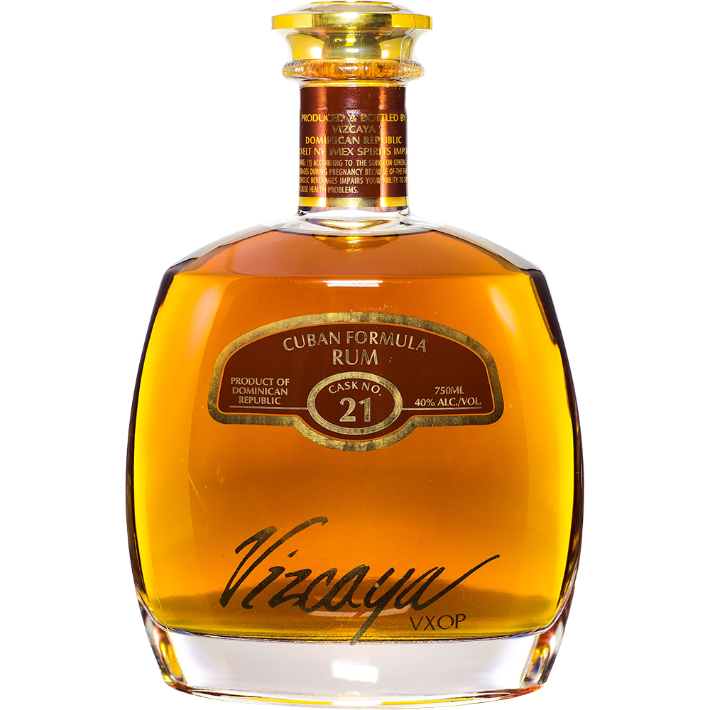 Vizcaya VXOP Cask No. 21 Cuban Formula Rum 750ml Glass_bottle Liquor Rum Drinkun.com