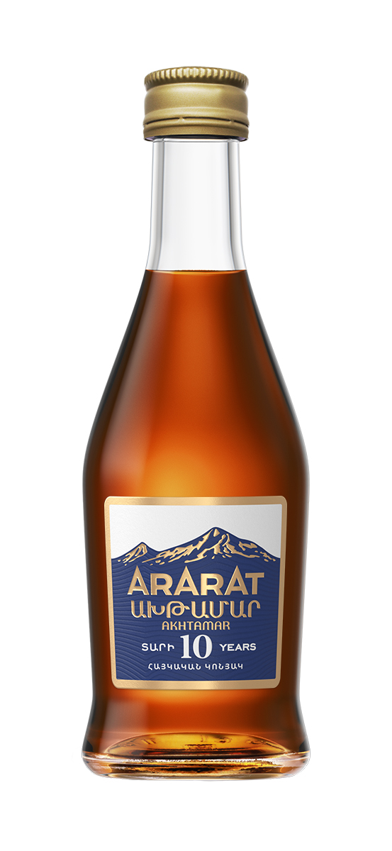 Ararat Akhtamar Brandy 10 Year 50ml Glass_bottle Liquor Brandy Drinkun.com