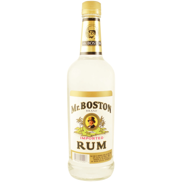 Mr. Boston Rum 1l Glass_bottle Liquor Rum Drinkun.com