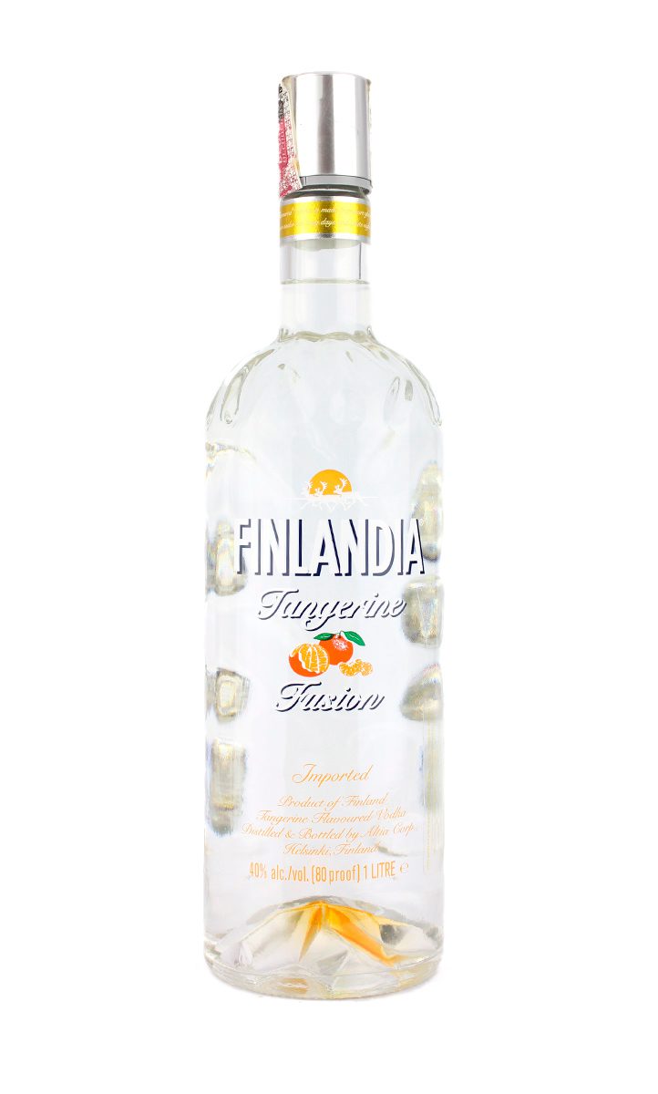 Finlandia Tangerine Fusion Vodka 1l Glass_bottle Liquor Vodka - Flavored Drinkun.com