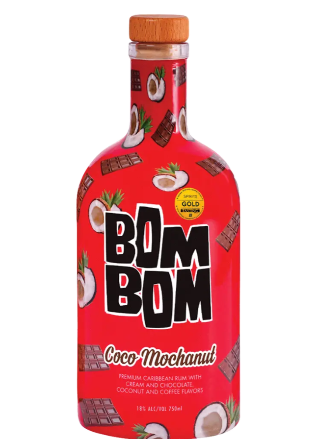 Bom Bom Coco Mochanut Liqueur 750ml Glass_bottle Liquor Liqueur Drinkun.com