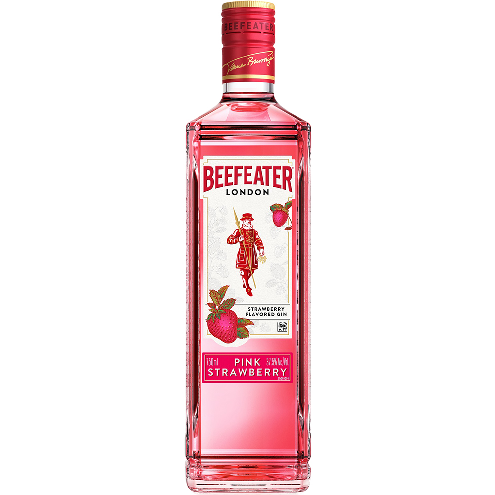 Beefeater London Pink Strawberry Gin 750ml Glass_bottle Liquor Gin - Flavored Drinkun.com