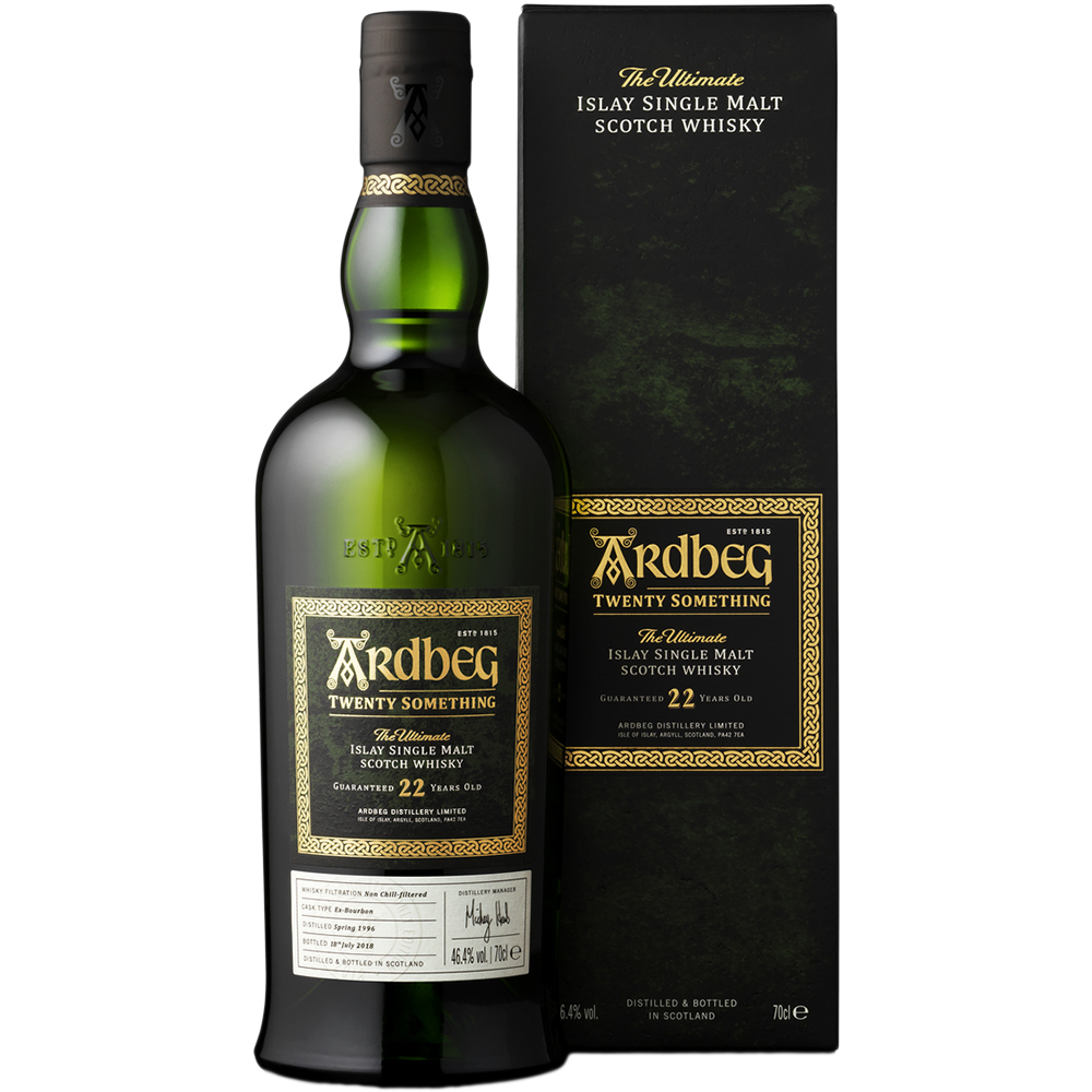 Ardbeg Twenty Something The Ultimate Islay Single Malt Scotch Whisky 22 Year 750ml Glass_bottle Liquor Scotch Whiskey Drinkun.com