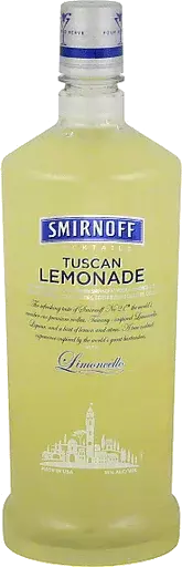 Smirnoff Tuscan Lemonade 1.75l Glass_bottle Liquor Alcoholic Cocktails Drinkun.com