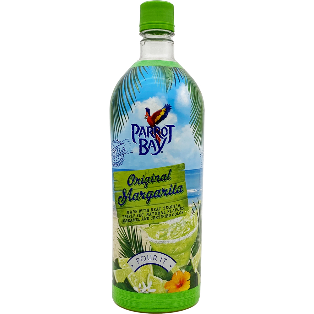 Parrot Bay Margarita Lime 1.75l Glass_bottle Liquor Alcoholic Cocktails Drinkun.com