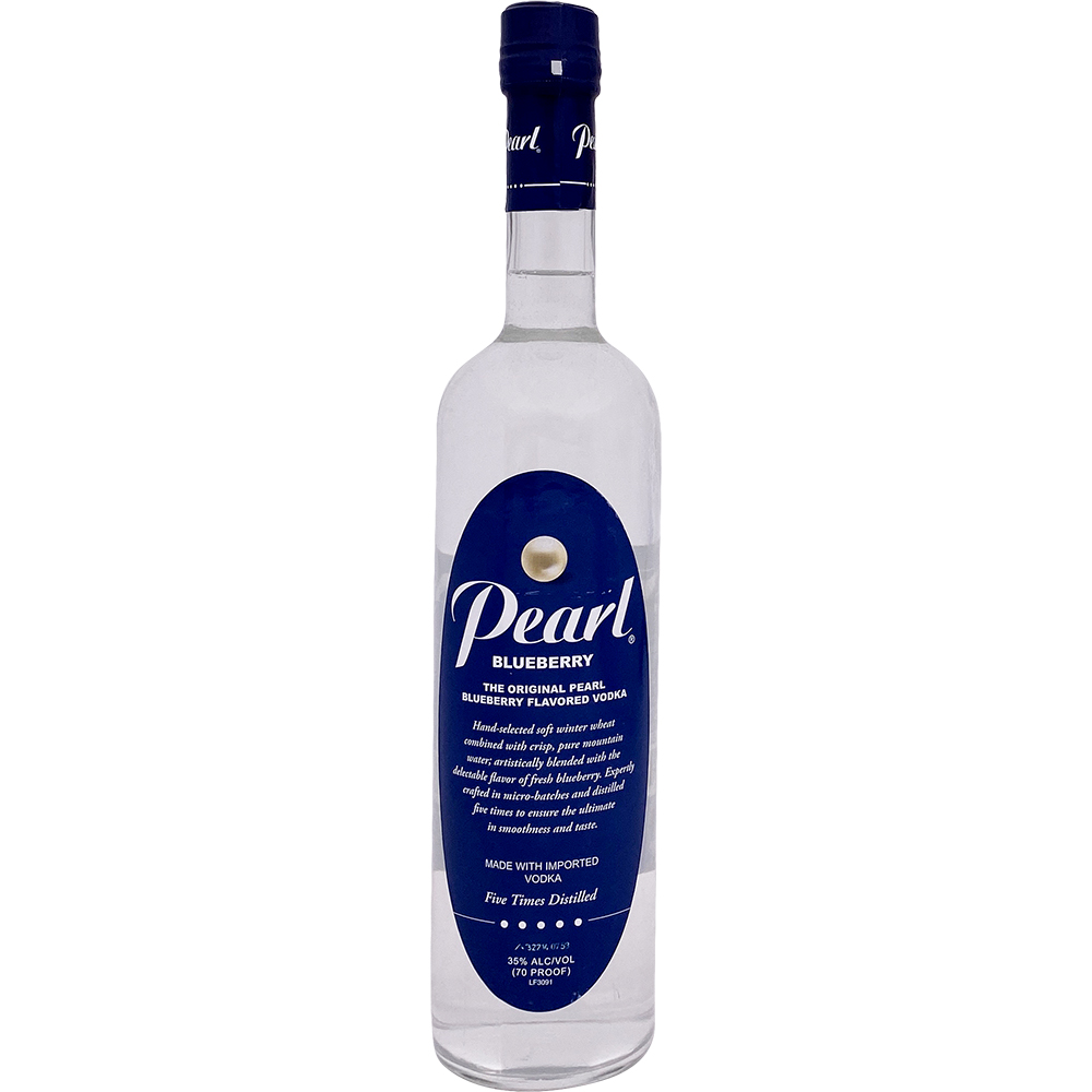 Pearl Blueberry Vodka 750ml Glass_bottle Liquor Vodka - Flavored Drinkun.com