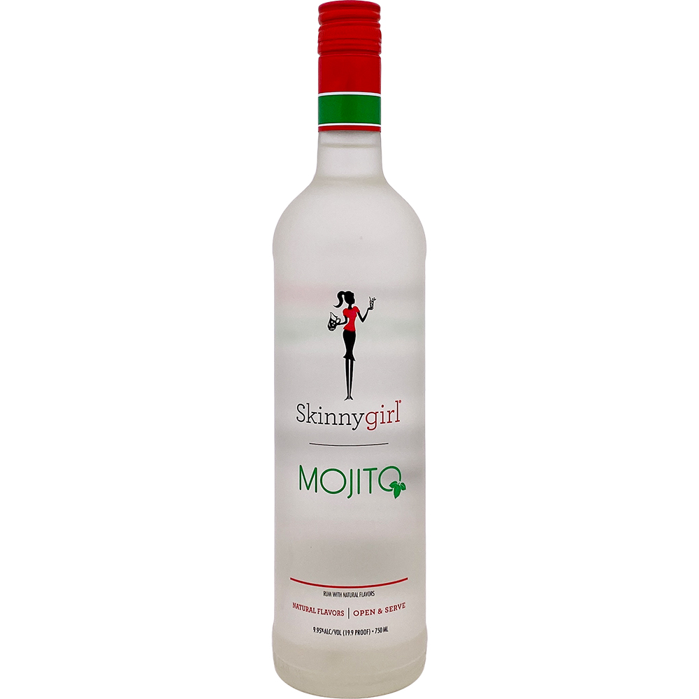 Skinnygirl Mojito 750ml Glass_bottle Liquor Alcoholic Cocktails Drinkun.com