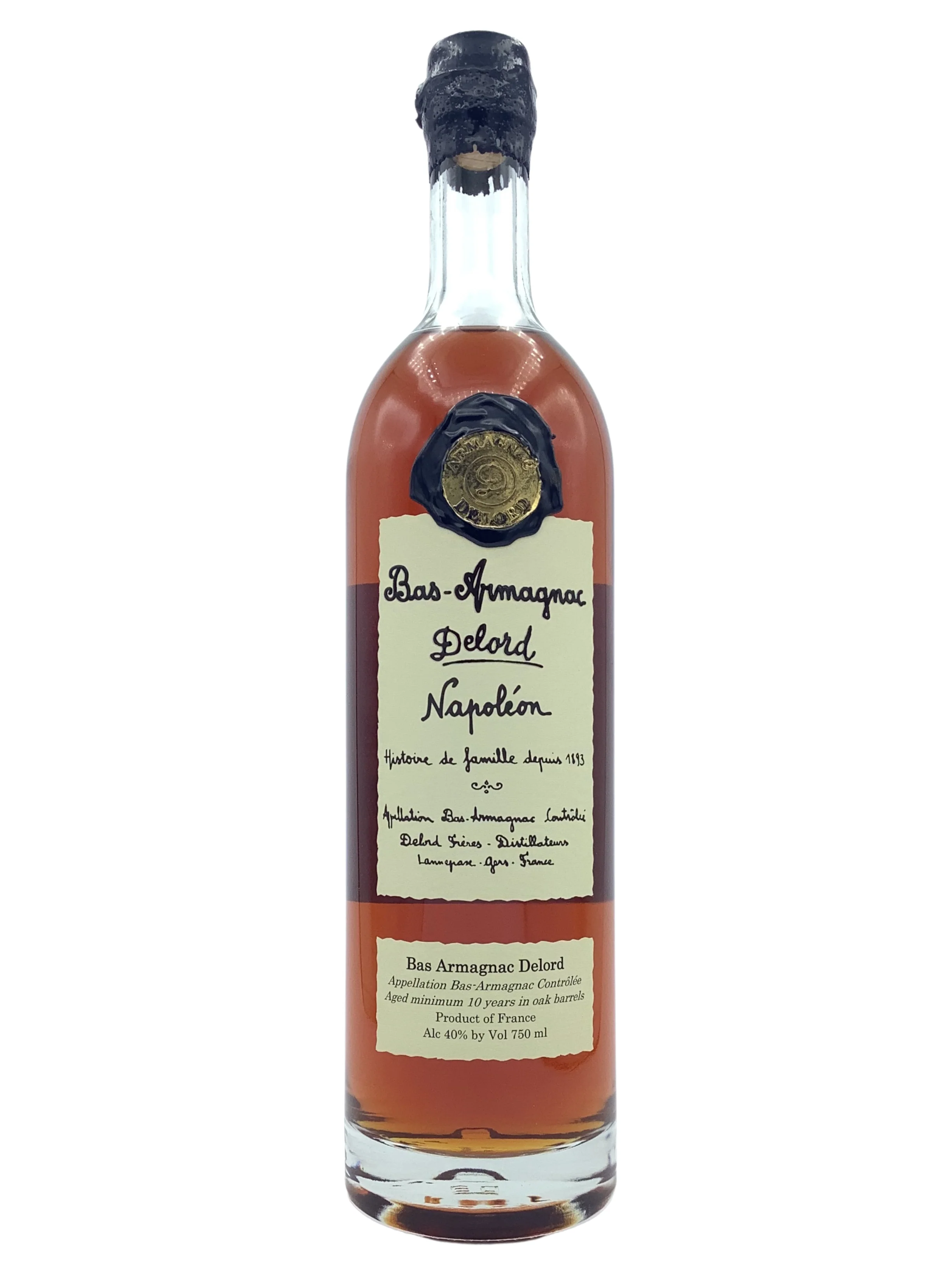 Delord Bas Armagnac Napoleon 750ml Glass_bottle Liquor Armagnac Drinkun.com