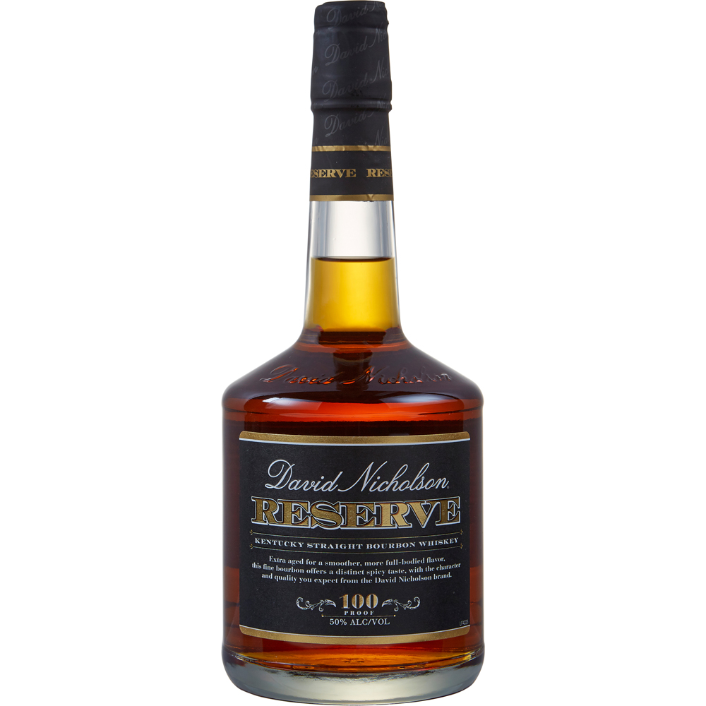 David Nicholson Reserve Kentucky Straight Bourbon Whiskey 750ml Glass_bottle Liquor Bourbon Whiskey Drinkun.com