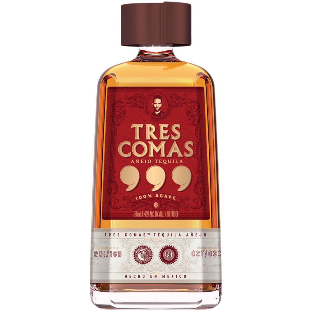 Tres Comas Anejo Tequila 750ml Glass_bottle Liquor Tequila Drinkun.com