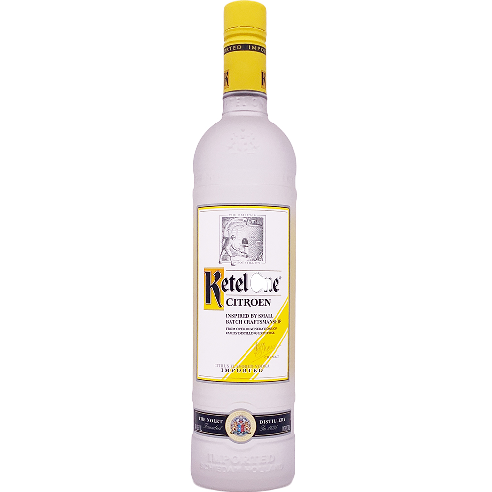 Ketel One Citroen 750ml Bottle Liquor Vodka Flavored Vodka Drinkun.com