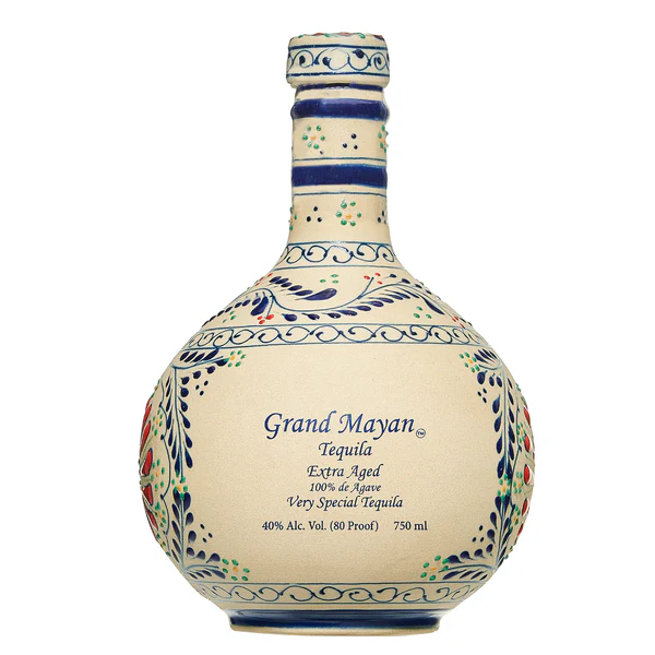 Grand Mayan Extra Aged Anejo 750ml Bottle Liquor Tequila Anejo Tequila Drinkun.com