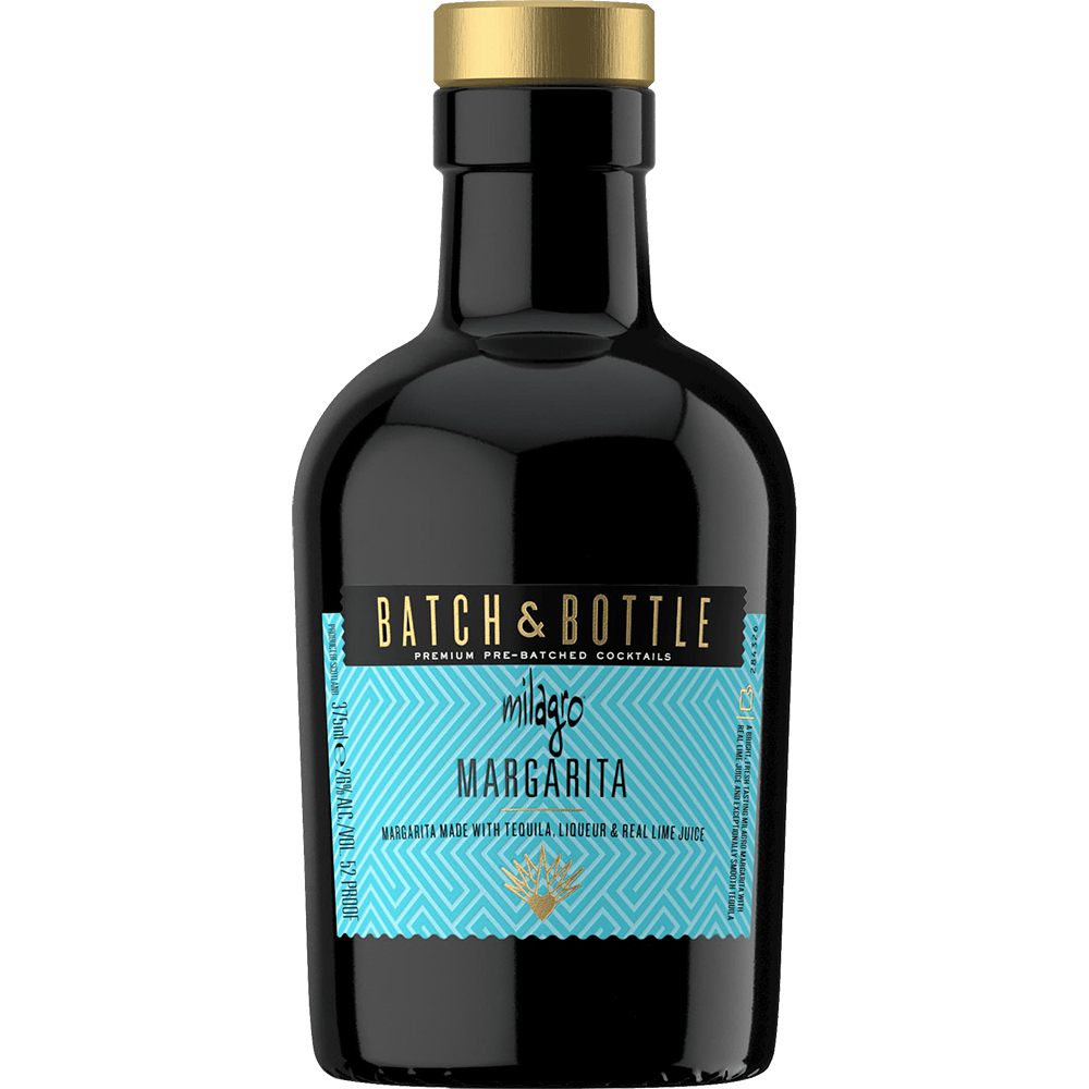 Batch & Bottle Milagro Margarita Ready To Drink Cocktail 375ml Bottle Liquor Ready-to-Drink Drinkun.com