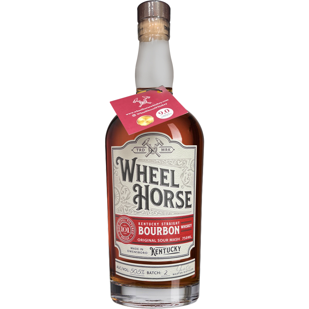 Wheel Horse Bourbon 750ml Bottle Liquor Whiskey Bourbon Drinkun.com