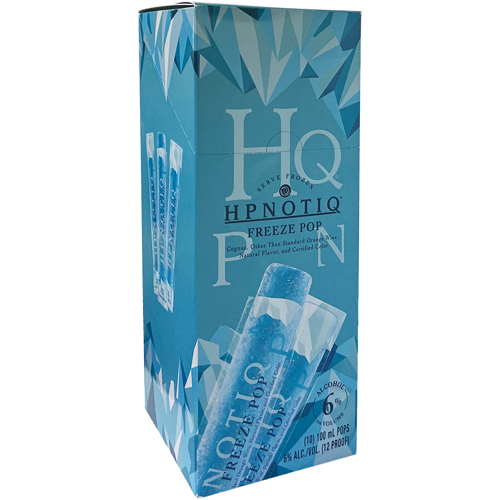 HPNOTIQ Freeze Pop 10 Pack 1l Box Liquor Alcoholic Cocktails Drinkun.com