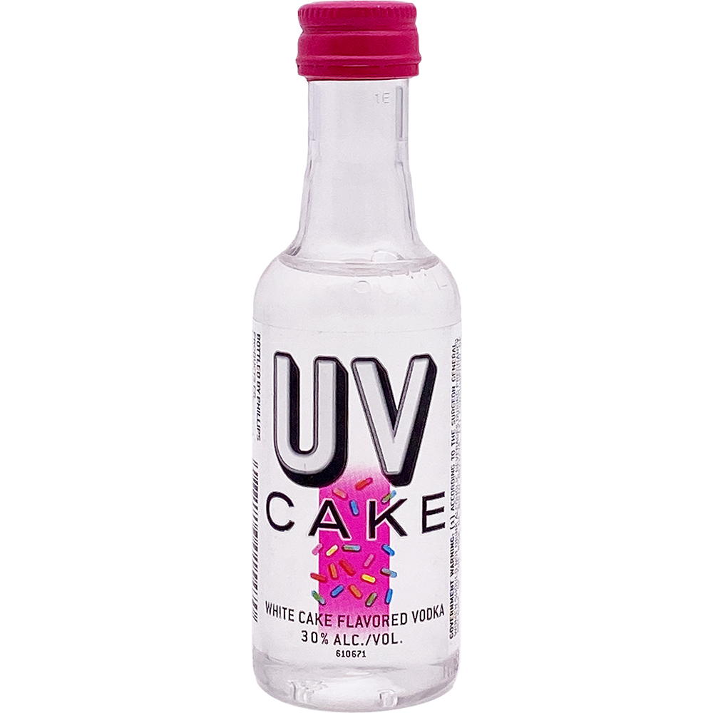 UV Cake Vodka 50ml Bottle Liquor Vodka Flavored Vodka Drinkun.com