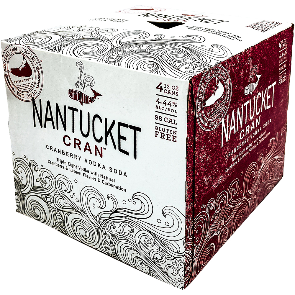 Nantucket Craft Cocktails Nantucket Cran 4X 12oz Cans Liquor Ready-to-Drink Drinkun.com