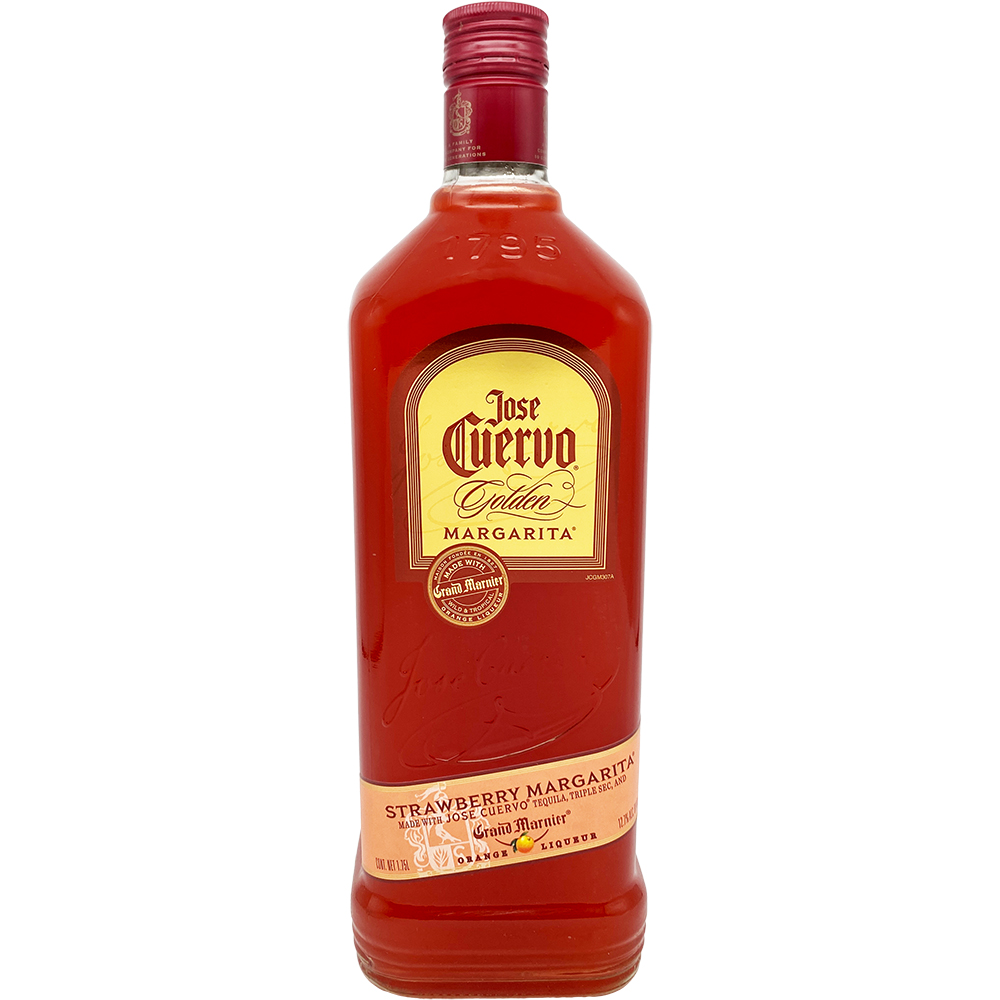 Jose Cuervo Golden Strawberry Margarita 1.75l Bottle Liquor Ready-to-Drink Margarita Ready-to-Drink Drinkun.com