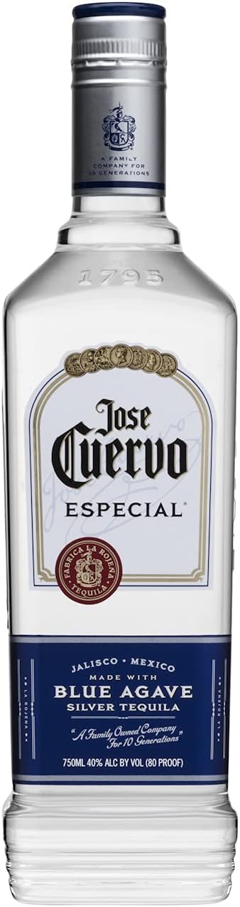 Jose Cuervo Especial Silver Tequila 750ml Bottle Liquor Tequila Silver / Blanco Tequila Drinkun.com