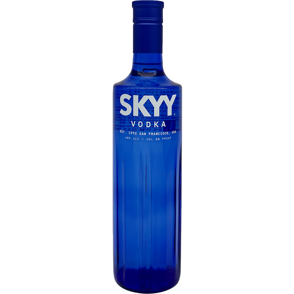SKYY Vodka 750ml Bottle Liquor Vodka Drinkun.com