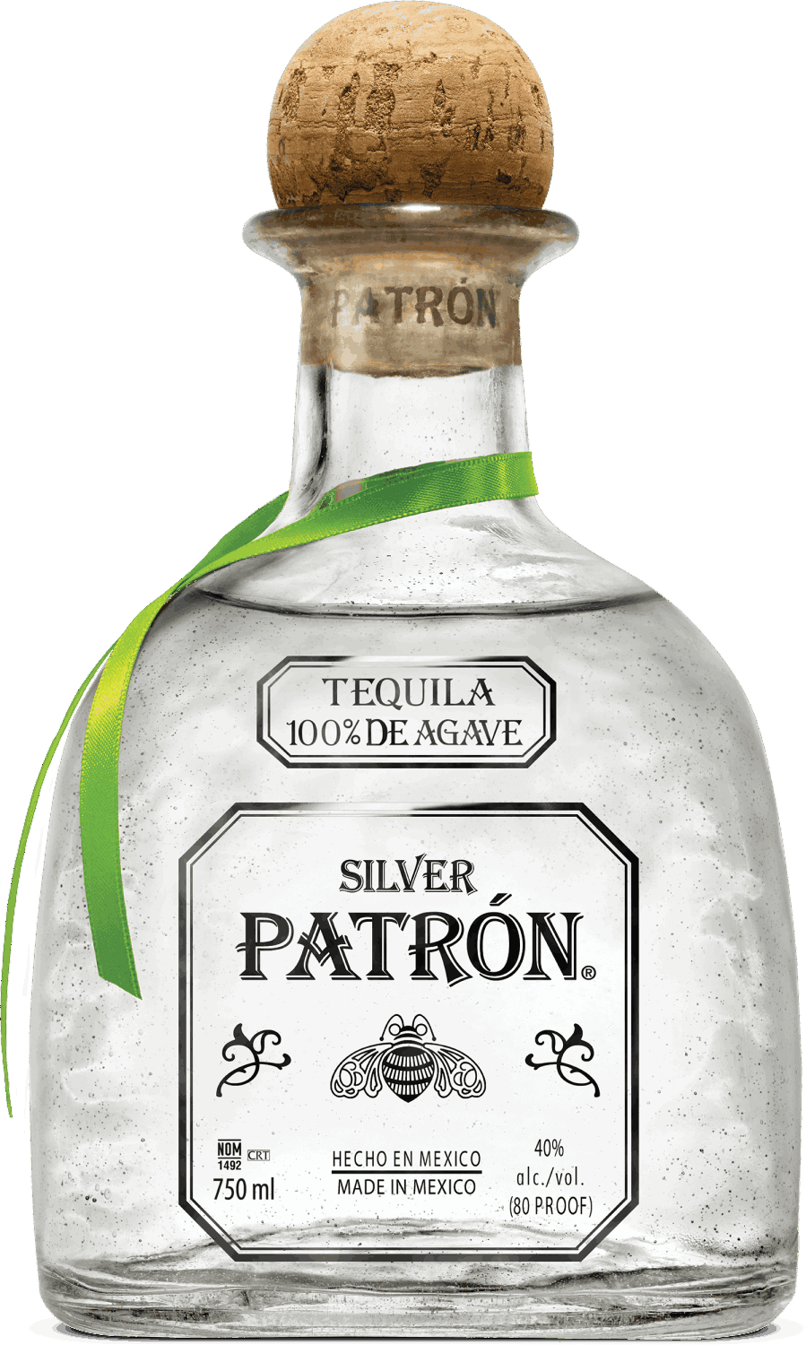 PATRÓN Silver Tequila 750ml Bottle Liquor Tequila Silver / Blanco Tequila Drinkun.com