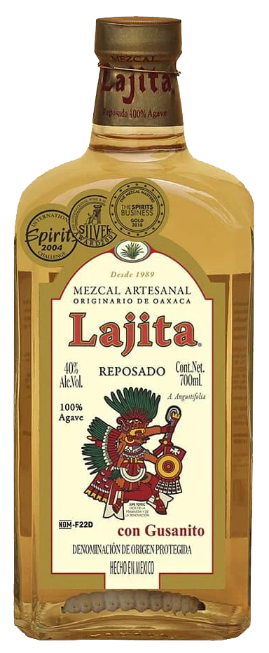 Lajita Reposado Mezcal 750ml Glass_bottle Liquor Mezcal Drinkun.com