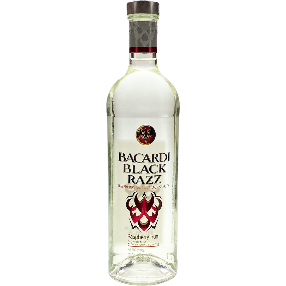 Bacardi Razz Original Raspberry Rum 750ml Glass_bottle Liquor Rum - Flavored Drinkun.com