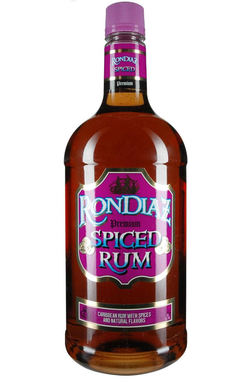 RonDiaz Spiced Rum 1.75l Glass_bottle Liquor Rum - Flavored Drinkun.com