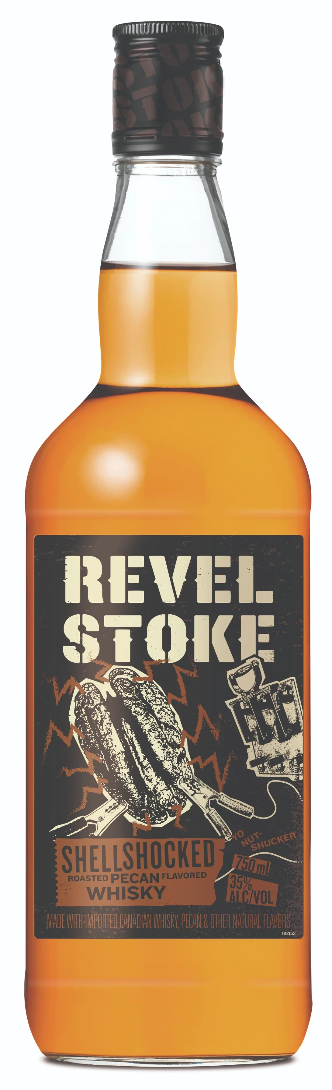 Revel Stoke Roasted Pecan Canadian Whisky 750ml Glass_bottle Liquor Canadian Whiskey - Flavored Drinkun.com