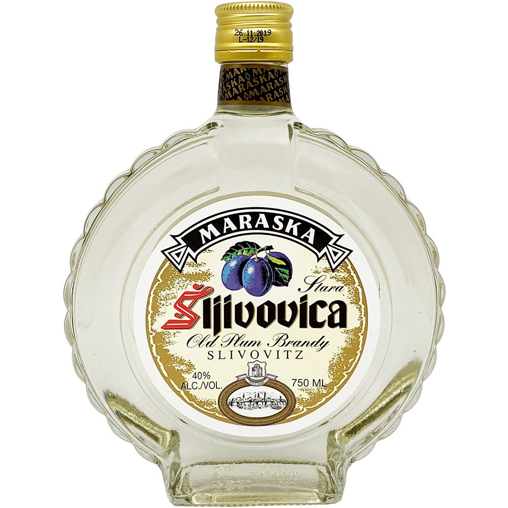 Maraska Slivovitz Old Plum Brandy 750ml Glass_bottle Liquor Brandy - Flavored Drinkun.com