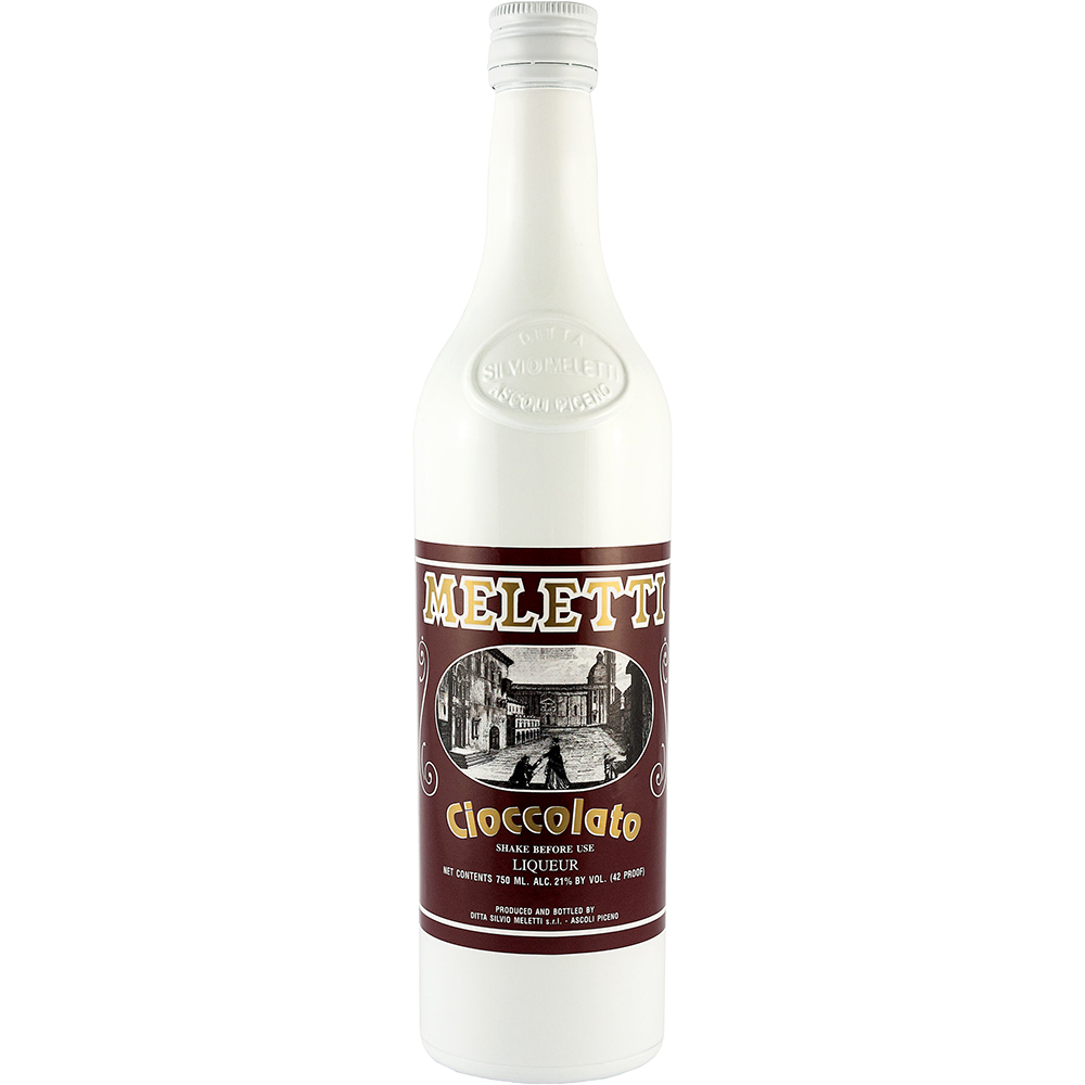 Meletti Cioccolato Chocolate Liqueur 750ml Glass_bottle Liquor Liqueur Drinkun.com