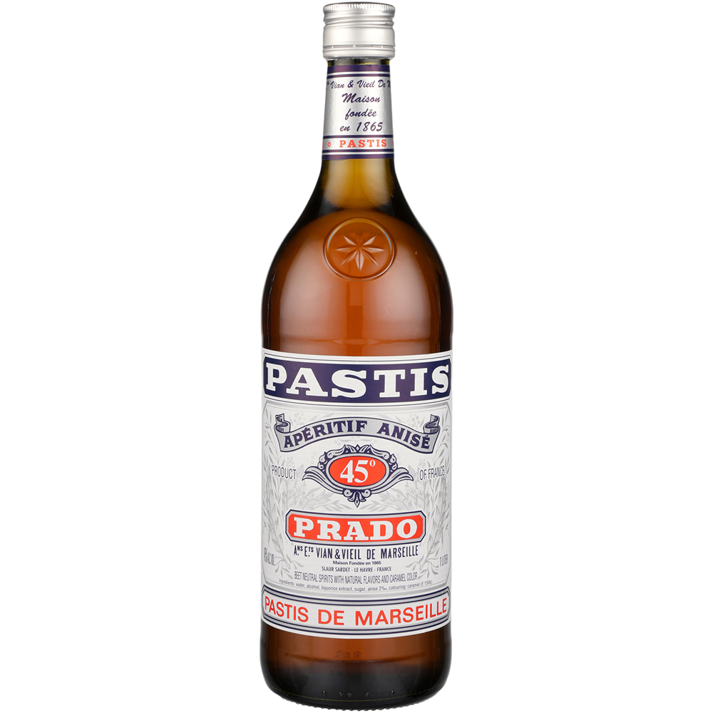 Pastis Prado Anise Liqueur 1l Glass_bottle Liquor Liqueur Drinkun.com
