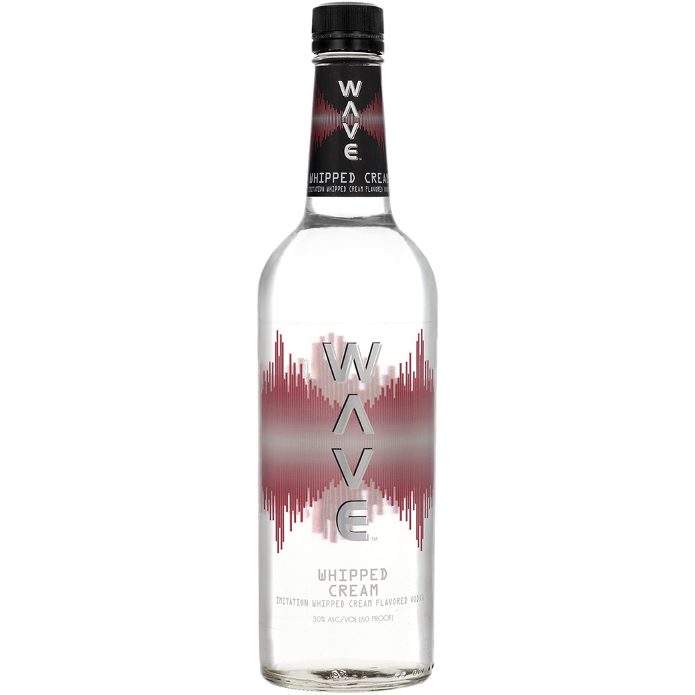 Wave Whipped Cream Vodka 750ml Glass_bottle Liquor Vodka - Flavored Drinkun.com