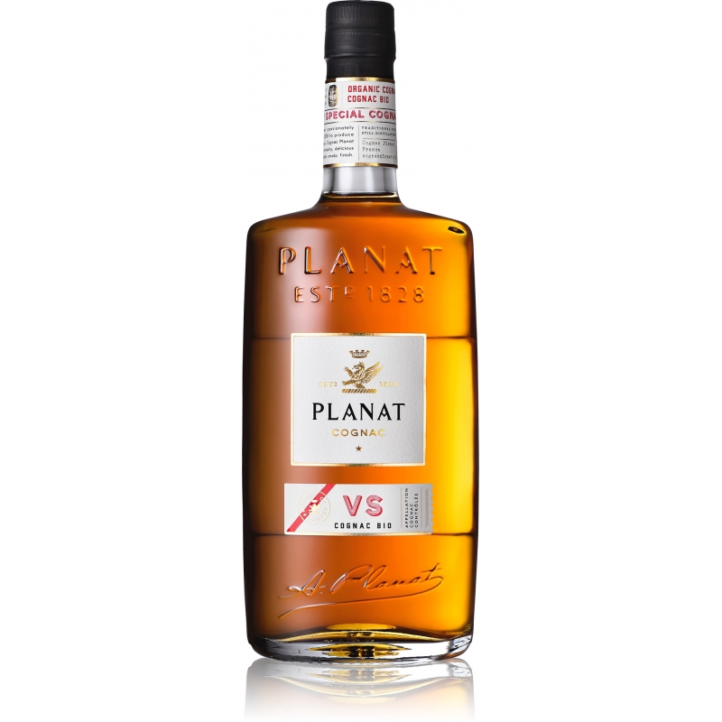 Planat Organic Cognac VS 750ml Glass_bottle Liquor Cognac Drinkun.com