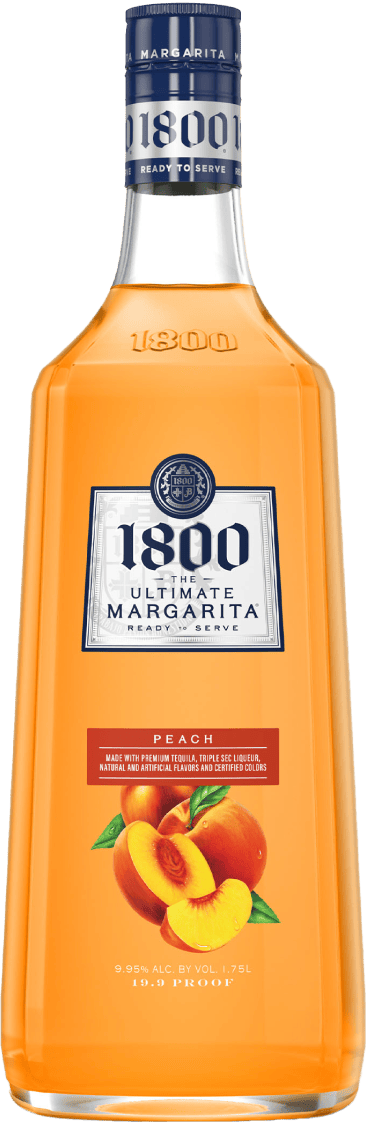 1800 Ultimate Peach Margarita 1.75l Bottle Liquor Ready-to-Drink Bloody Mary Ready-to-Drink Drinkun.com